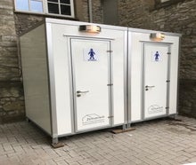 Toilettenkabine