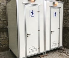 Toilettenkabine