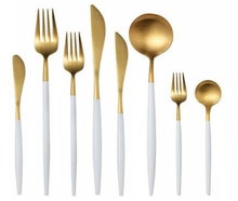 Goldenes Besteck mieten matt 1Teil 0,80 Verleih in 33647 Bielefeld mattes Besteck in Gold weiß