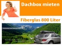 800 Liter Premium Dachbox - Fiberglas 200 km/h möglich