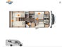 Carado T 447 EZ 2021 Wohnmobilvermietung Reisemobil Reisemobilvermietung - Galerie - Bild 3