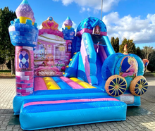 Hüpfburg Dschungel / Dinosaurier / Märchenschloss / Feuerwehr 5x4,10m mieten/leihen