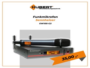 Sennheiser Funkmikrofonsystem  EW135G3 mit Handsender