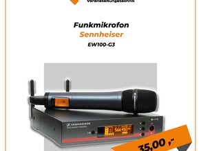 Sennheiser Funkmikrofonsystem EW135G3 mit Handsender