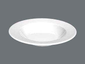 Suppenteller, tiefer Teller, Salatteller, rund, 23cm, Eventgeschirr inkl. Endreinigung
