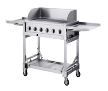Gasgrill 6-Brenner Professional mieten – Mietgrill, Eventgrill, Gastrogrill, Grillgerät