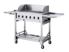 Gasgrill 6-Brenner Professional mieten – Mietgrill, Eventgrill, Gastrogrill, Grillgerät
