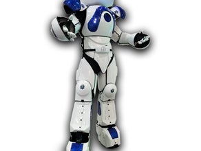Walk Act Robby Roboter Laufkostüm