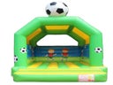 Profi Hüpfburg Luftburg Springburg  Fussball mit Dach Jungentraum günstig leihen mieten in Mittelfranken Nürnberg Fürth Erlangen Ansbach Schwabach Lauf Zirndorf Roth