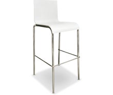 Barhocker mieten – Weiße Barhocker & Black Wood Serie | Stilvolle Mietmöbel für Events & Feiern