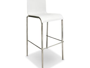 Barhocker mieten – Weiße Barhocker & Black Wood Serie | Stilvolle Mietmöbel für Events & Feiern