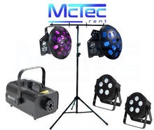 LED Lichtanlage Lichttechnik Licht Partybeleuchtung Nebelmaschine
