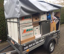 750kg Anhänger L mit Plane für Umzug, Urlaub, Transporte