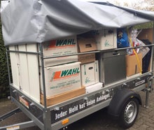 750kg Anhänger L mit Plane für Umzug, Urlaub, Transporte