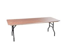 Banketttisch / Klapptisch 183x76 cm rechteckig (Holz oder Schwarz möglich)