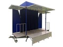 Mobile überdachte Bühne 5 x 2,5m
