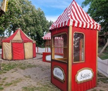 Kassenhäuschen, Wachhäuschen, Kassen Haus, Jahrmakt