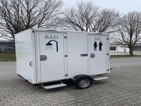 Badmobil, Duschanhänger, Duschcontainer
