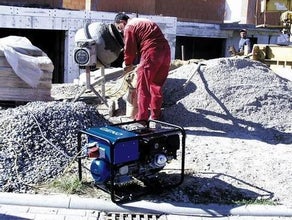 Stromerzeuger 5 kVA / 230 V - 5,9 kVA / 400 V, asynchron
