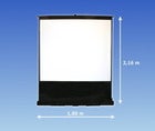 Easy Screen Leinwand 1,80 für Beamer