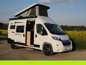 Wohnmobil für 4 Personen mit Aufstelldach - Pössl Summit 600, Navigation, Rückfahrkamera