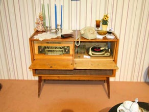Radio, Fernseher, 50er & 60er Jahre, Antik, Television
