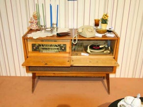 Radio, Fernseher, 50er & 60er Jahre, Antik, Television