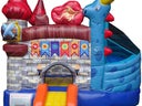 Drachenland Hüpfburg mit Rutsche mieten – Hüpfburg für Kindergeburtstag & Event - Galerie - Bild 1