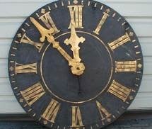 Ziffernblatt, Turmuhr, Uhr, Kirchuhr, Kirchturmuhr