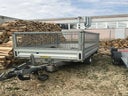 Heckkipper, 1-achs, Hochlader, Zul. Ges. Gewicht 1500 kg, mit Handpumpe