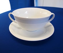 Suppentasse mit Untertasse