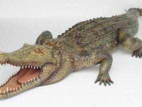 Krokodil Figur, Wildtier, Tier, Alligator