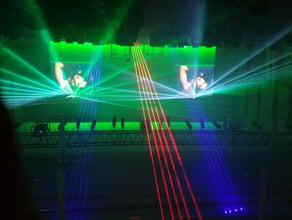 Lasershow - Laser Beam Bar - Laserbeam bar - 10-fach Laserbeam - DMX