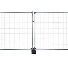 Bauzaun 3,5m lang und 2m hoch