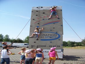 Mobile Kletterwand 6,30m, Kletterturm, Kletterwand, Kletterfelsen, Kletterberg