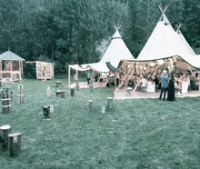 Hochzeitszelt - Hochzeit im TIPI