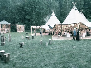 Hochzeitszelt - Hochzeit im TIPI