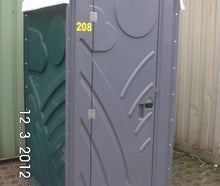 Toilettenkabine für Veranstaltungen oder Baustelle