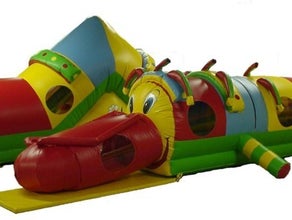 Bekriechbare Abenteuer-Raupe für Kinder (18 Meter)