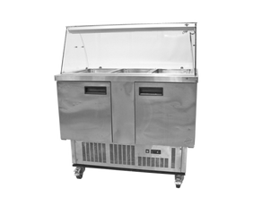 Kühltheke mit Glasfront mieten – Bartheke, Mobile Bar, Ausschanktheke, Eventtheke