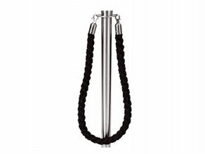 Absperrkordel (silber/schwarz)
