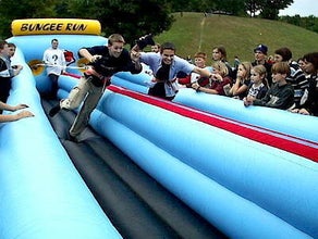 Bungee Run, Eventmodul, Bungeerun, Hüpfburg