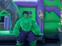 Vermiete Hüpfburg "Hulk" Superheld - Galerie - Bild 3
