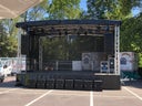 Open Air Bühne, Bühnenanhänger, Anhängerbühne, mobile Bühne, Eventbühne, Bühnentrailer