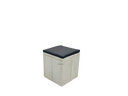 Sitzwürfel schwarz weiss Cube Kubus