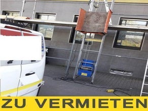 Schrägaufzug bis 13 Meter  Dachdeckeraufzug