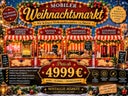 Mobiler Weihnachtsmarkt für Ihre Weihnachtsfeier mieten ! ( Für ca. 200 Personen ) Reibekuchen, Glühwein, Waffeln, Poffertjes, Popcorn, Mandeln erweiterbar mit Kinderkarussell, Hüpfburg usw. - Galerie - Bild 1