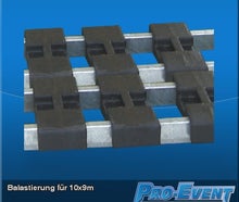 Balastierung für 10x9m