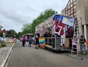 Paradewagen zum selber schmücken Basispaket / Showtruck / Parade Lkw / Musiktruck / Paradenfahrzeug / Fasching / Karneval