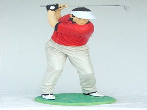 Golfer Figur, Golf, Golfen, Minigolf, Mensch, Sport